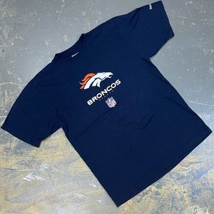 Denver Broncos Football NFL Vintage Shirt Small Retro Reebok